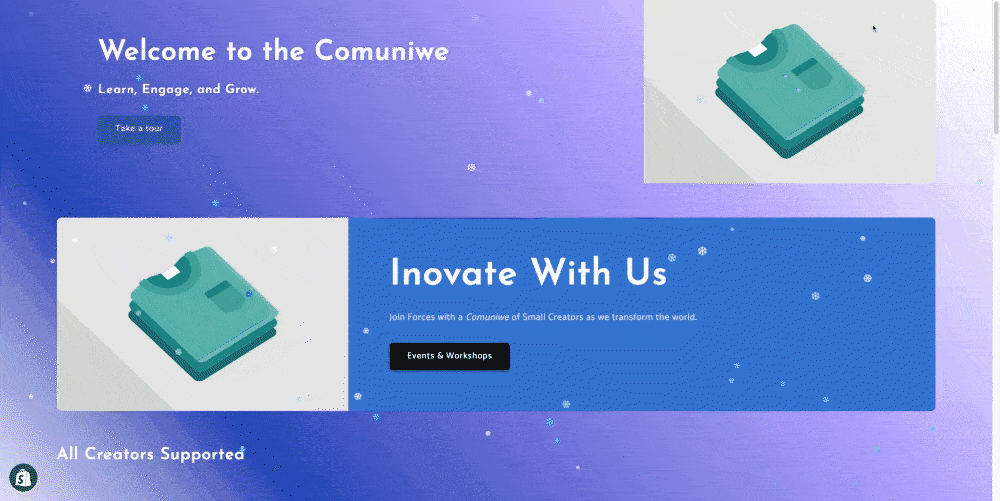 Shopify Mağazanıza Kar Yağışı Efekti Nasıl Eklenir?