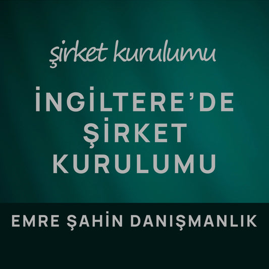 İngiltere'de Şirket Kurulumu Hizmeti - Temel Paket